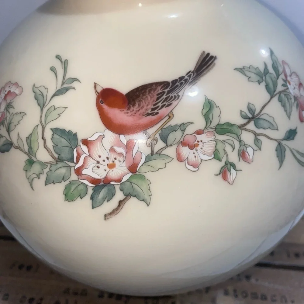 Vintage Lenox Serenade 7”‎ Porcelain Globe Vase